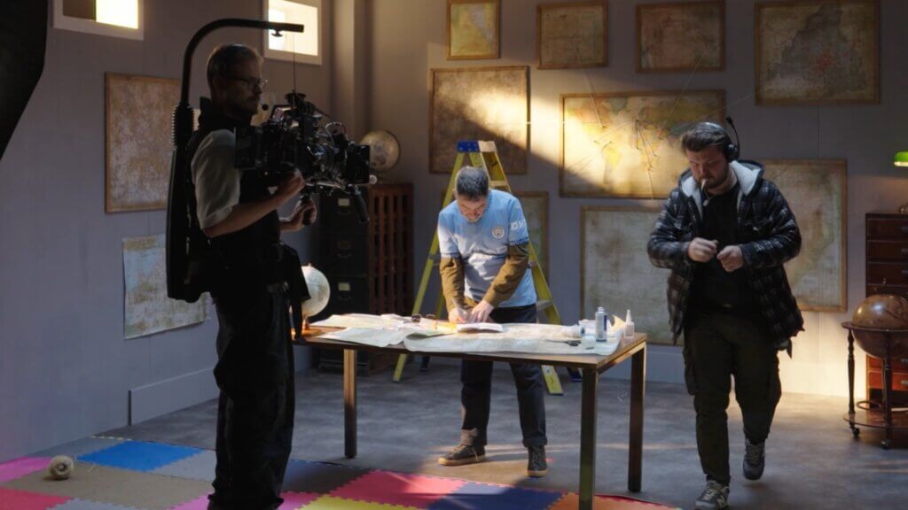 Commercial behind the scenes 9