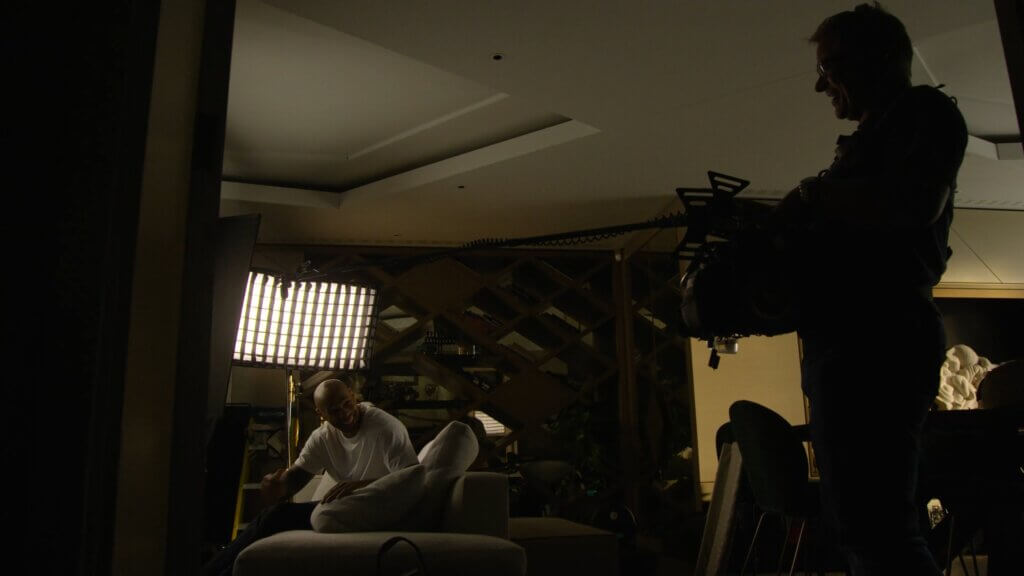 Commercial behind the scenes 11